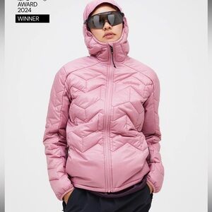 Peak Performance Women's Pink Puffer Jacket